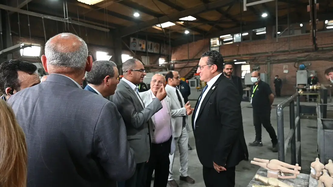 زيارة حكومية وتكريم بمقر TMG