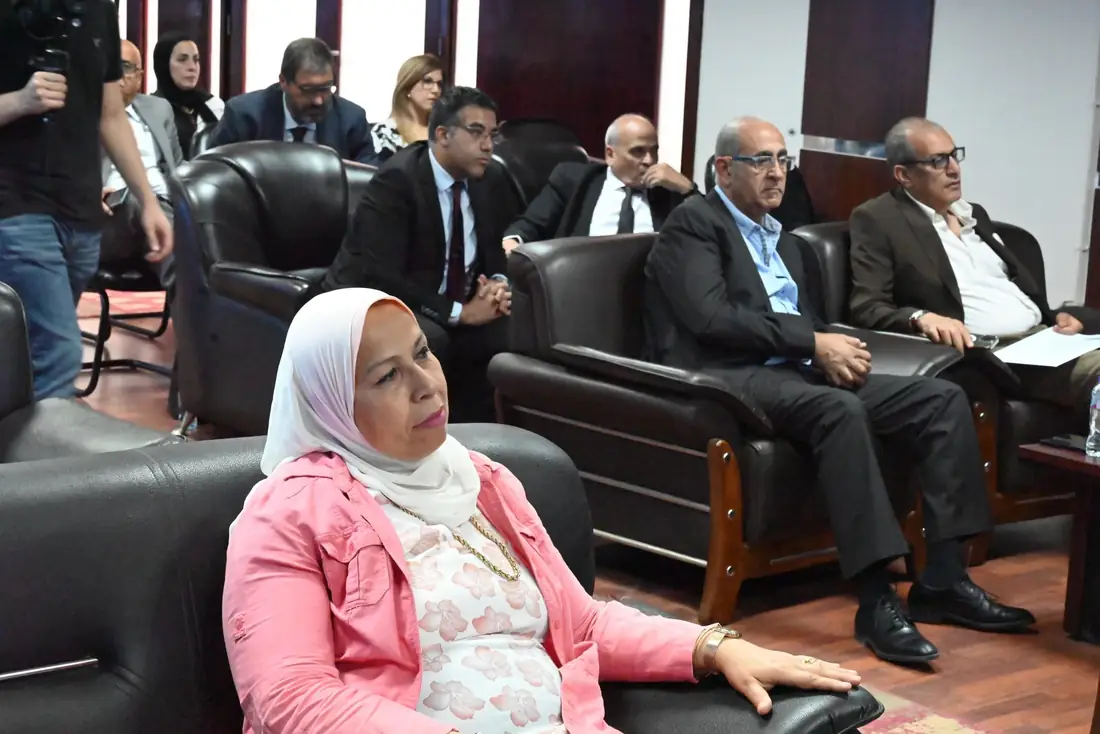 زيارة حكومية وتكريم بمقر TMG